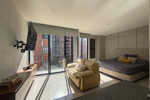 Loft 3 Personas Alberca, Gym, Parking - Imagen 1