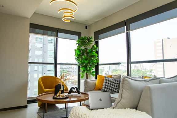 Depto 6 person 3 Rec Alberca Gym Cowork Estaciona - Imagen 1